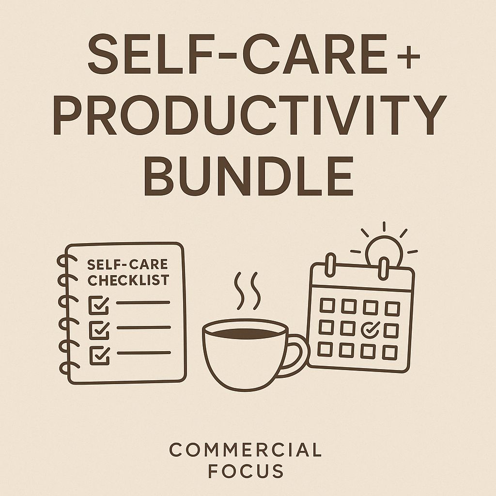 Thrive & Organize – Self-Care + Productivity Bundle